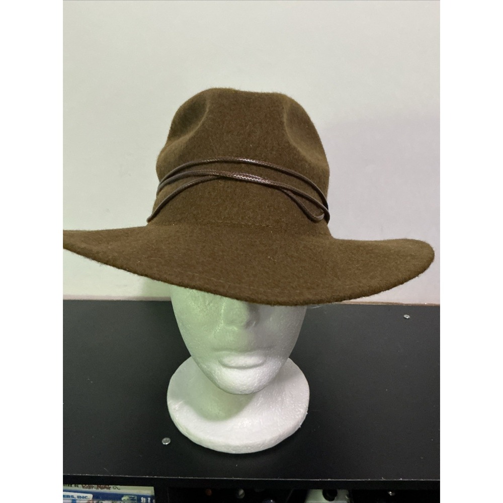 Brixton Brown Wool Felt OS One Size